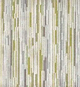 Green stripe fabric