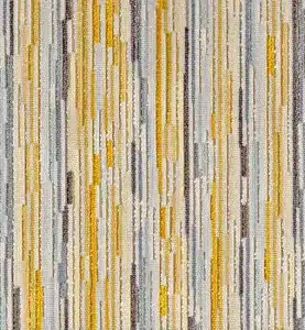 Orange stripe fabric